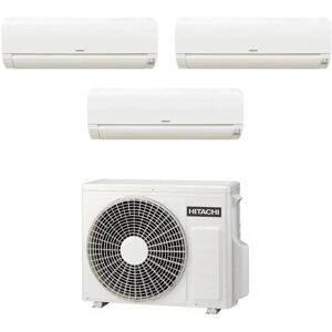 Hitachi Climatizzatore Dodai Frostwash Trial Split 7000+9000+9000 Btu Inverter In R32 Ram-53ne3f In A++ Image