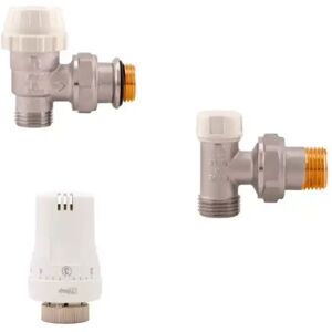 Itap Kit Valvola Termostatizzabile Con Detentore E Testa Termostatica Da 3/8 A Squadra 995ck Image
