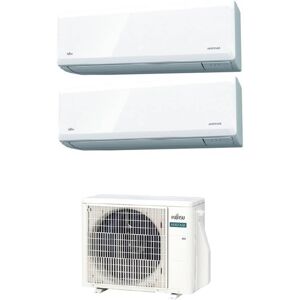 Fujitsu Climatizzatore Dual Split Kn Da 7000+9000 Btu Wi-Fi Inverter R32 A++ Aoeg14kbca2 Image