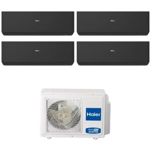 HAIER Climatizzatore Quadri Split Expert Black Wifi 7000+9000+9000+18000 Btu Inverter R32 A++ 4u75s2sr5fa Image
