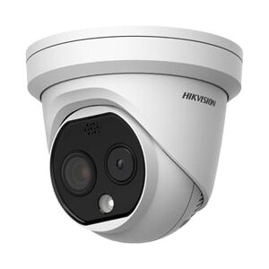 HIKVISION DS-2TD1228-2/QA.Telecamera termica Turret Dome IP Bi-spectrum 4mpx sensore termico 256x192 Image