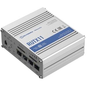 TELTONIKA RUTX11 Router Doppio SIM 4G(LTE) con Wifi, AP,4 ethernet Gbit,Vlan, VPN,GPS,Bluetooth Image