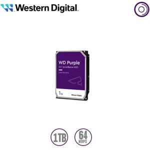 WESTERN DIGITAL WD10PURZ. Hard Disk di sorveglianza Purple 3,5 1TB 64MB Image
