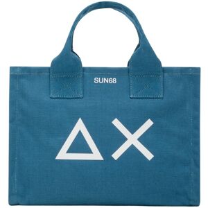 Sun68 Borsa Da Spiaggia Canvas Beach Bag Blu Taglia Unica Image