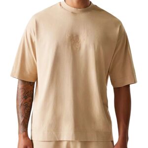 New Era T-shirt Nba Chicago Bulls Washed Beige L Image