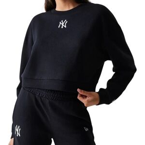 New Era Felpa Crop Midi New York Yankees Nero M Image