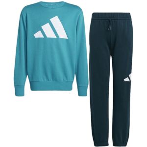 Adidas Tuta 240 Jr Blu Verde Acqua 15-16 Image