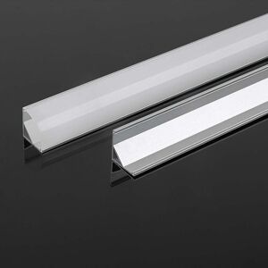 V-Tac Vt-8158 Profilo Angolare In Alluminio Colore Silver Per Strip Led Led  2000*15.8*15.8mm  - 10322 Image