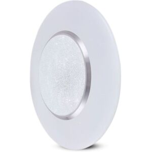 V-Tac Vt-8504 Plafoniera Led 30w / 60w Circolare Bianca Cielo Stellato Color Change 3in1 Dimmerabile Con Telecomando - Sku 14621 Image