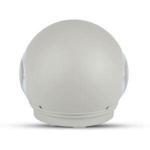 V-Tac Vt-836 Lampada Led Sferica Cob 6w Da Parete Alluminio Grigio Doppio Fascio Luminoso Bianco Caldo 3000k Ip65 - Sku 8305 Image