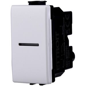 Ettroit Mt0501 Serie Solar Interruttore Assiale Unipolare 1p 16a Compatibile Bticino Matix Image