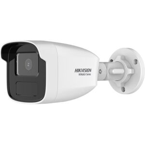 Hikvision Hiwatch Telecamera Bullet Ip 8mp 4k Ottica Fissa 4mm Poe - Hwi-B480h(C) Image