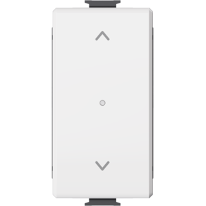 Ettroit Comando Pulsante Tapparella Smart Wifi Connesso Saliscendi App Tuya Colore Bianco Compatibile Con Plana Evwf1202 Image