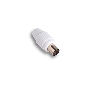 Fanton Spina Coassiale Tv Ø 9,5 Mm Connessione Dritta Per Cavi Fino A 7 Mm Di Diametro Image