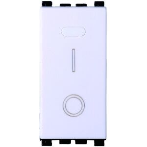 Ettroit Interruttore Bipolare 2p 16a 0-1 Colore Bianco Compatibile Con Vimar Arke Va0402b Image