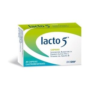 Scm Health Lacto 5 Integ Ferm.Latt.20cps Image