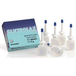 Dynacren Glicerolax Adulti Microclismi Evacuanti 6 Pezzi X 9 G Contiene Amido Di Riso Image