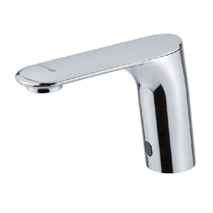 IDRAL Rubinetto elettronico per lavabo, con alimentatore da rete 230V serie OTTO 500.10/R Cromato Image