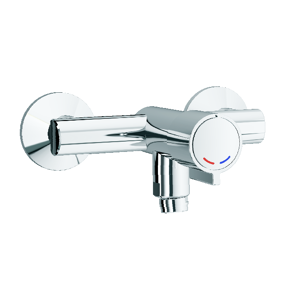IDRAL Miscelatore temporizzato per lavabo/lavello con aeratore snodato Serie MINIMAL 08136 Cromato Ottone Image