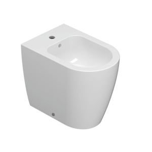 CERAMICA GLOBO Bidetmulti a terra in ceramica 53x34 cm Globo Mode ME009BI Bianco Ceramica Standard Image