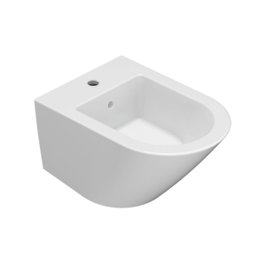 CERAMICA GLOBO Bidet sospeso in ceramica 52x36 cm Globo Forty3 FOS10BI Bianco Ceramica Image