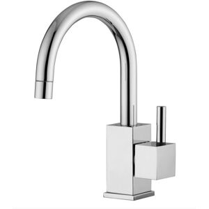 PAFFONI Rubinetto monocomando per lavabo con canna orientabile serie Level LEA091CR Cromato Ottone Image