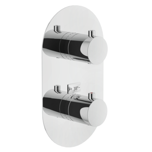 NOBILI Miscelatore doccia ad incasso termostatico 1 via serie LIVE WE00101/TCR Cromato Ottone Image