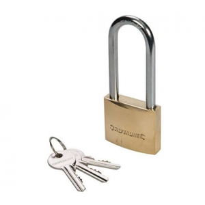 Silverline Lucchetto 40 Mm In Ottone Gambo Lungo Image