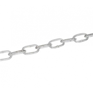 Fixman Catena 3 Mm In Acciaio Zincato Saldata Galvanizzata 10 Metri Image