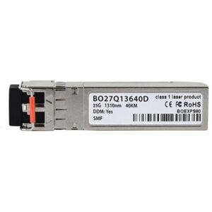 BlueOptics SFP28-25G-ER-GM-BO modulo del ricetrasmettitore di rete Fibra ottica 25000 Mbit/s (SFP28-25G-ER-GM-BO) Image