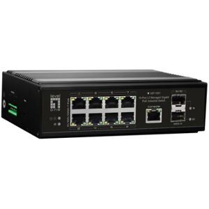 LevelOne IGP-1061 switch di rete Gestito L2 Gigabit Ethernet (10/100/1000) Supporto Power over Ethernet (PoE) Nero (IGP-1061) Image