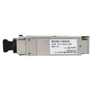 BlueOptics QSFP-100G-SM-SR-BO modulo del ricetrasmettitore di rete QSFP28 (QSFP-100G-SM-SR-BO) Image