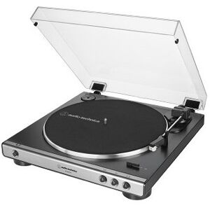 Audio-Technica AT-LP60XUSB Giradischi con trasmissione a cinghia Grigio, Metallico (AT-LP60XUSBGM) Image