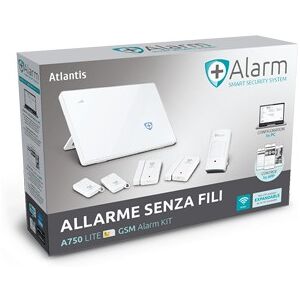 Atlantis by Nilox Atlantis Land A750 LITE GSM sistema di allarme di sicurezza Bianco (A13-A750GLE-ST) Image