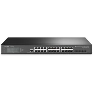 TP-Link TL-SG3428X switch di rete Gestito L2+ Gigabit Ethernet (10/100/1000) Nero (TL-SG3428X) Image