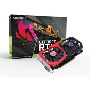 VGA COLORFUL NVIDIA RTX 2060 NB 12G -V 12GB GDDR6 DP+HDMI+DVI 184W 192B (RTX2060-NB-12G-V) Image