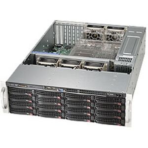 Supermicro 836BE1C-R1K03B Supporto Nero 1000 W (CSE-836BE1C-R1K03B) Image