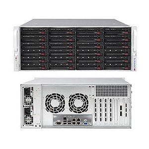 Supermicro SuperChassis 846BE1C-R1K23B Supporto Nero 1200 W (CSE-846BE1C-R1K23B) Image