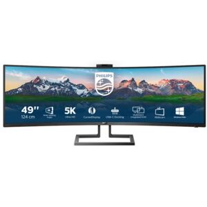 Philips P Line 499P9H/00 LED display 124 cm (48.8") 5120 x 1440 Pixel UltraWide Dual Quad HD Nero (499P9H/00) Image