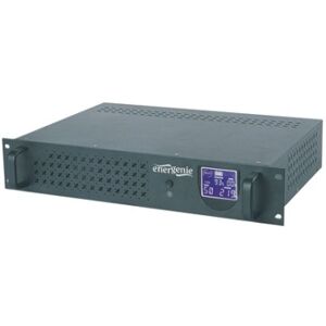 Gembird - Ups rack 19'' 3.4u 1500va, 4xiec 230v out, iec14 in,rj11, usb, lcd A linea interattiva 1,5 kVA 900 W 4 presa(e (UPS-RACK-1500) Image