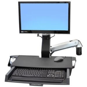 Ergotron StyleView Sit-Stand Combo Arm with Worksurface 61 cm (24") (45-260-026) Image