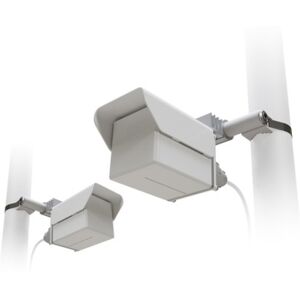 Mikrotik Wireless Wire Cube Pro 433 Mbit/s Bianco Supporto Power over Ethernet (PoE) (CUBEG-5AC60AYPAIR) Image
