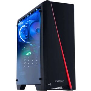 Captiva Advanced Gaming I68-038 i5-11400F Desktop Intel® Core™ i5 16 GB DDR4-SDRAM 1000 GB SSD Windows 11 Home PC Nero (68038) Image