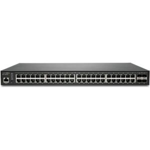 SonicWall SWS14-48FPOE Gestito L2 Gigabit Ethernet (10/100/1000) Supporto Power over Ethernet (PoE) 1U Nero (02-SSC-2466) Image