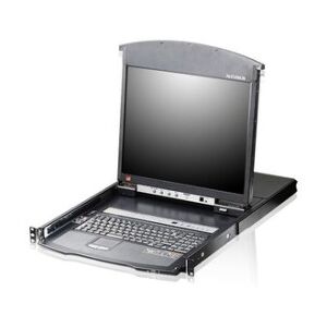 Aten KL1516AIM switch per keyboard-video-mouse (kvm) Montaggio rack Nero (KL1516AiM F) Image