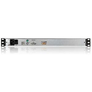 Aten CL5800N console a rack 48,3 cm (19") 1280 x 1024 Pixel Metallo Nero (CL5800N CH) Image