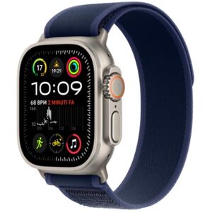 Apple Watch Ultra 2 GPS + Cellular 49mm Cassa in Titanio con Blue Trail Loop - M/L (MX4L3TY/A) Image