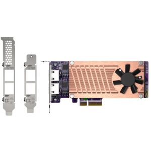 QNAP QM2-2P2G2T scheda di rete e adattatore Interno Ethernet 2500 Mbit/s Image