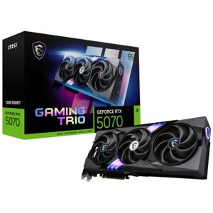 MSI GAMING GeForce RTX 5070 12G TRIO OC NVIDIA 12 GB GDDR7 (V532-019R) Image