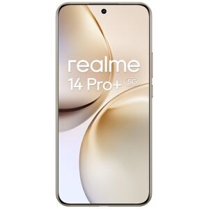 Realme 14 Pro+ 5G 17,4 cm (6.83") Doppia SIM Android 15 USB tipo-C 12 GB 512 GB 6000 mAh Perlato, Bianco (631011004926) Image
